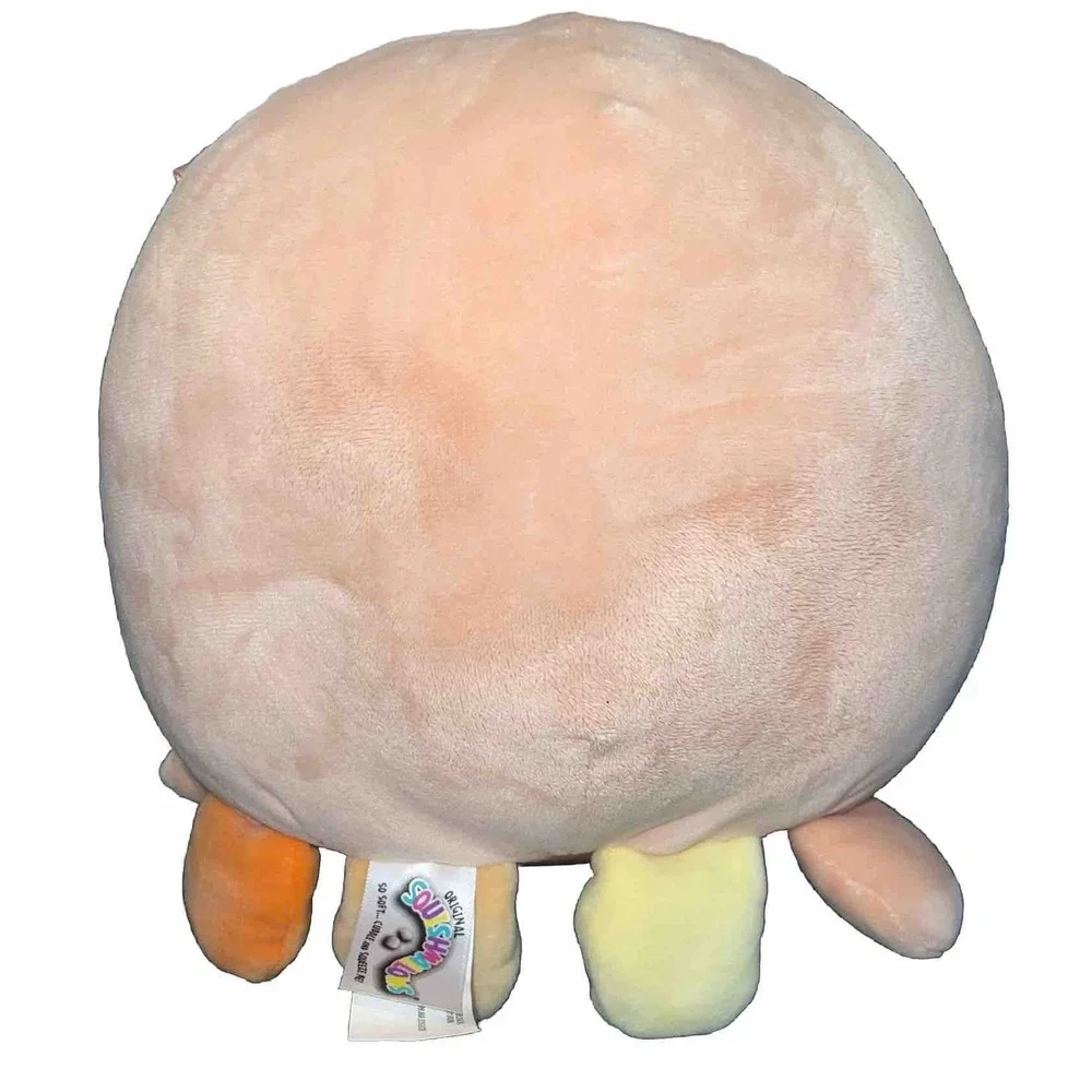 Squishmallows Melina the Easter‎ Octopus 7 inch Plush Toy Orange